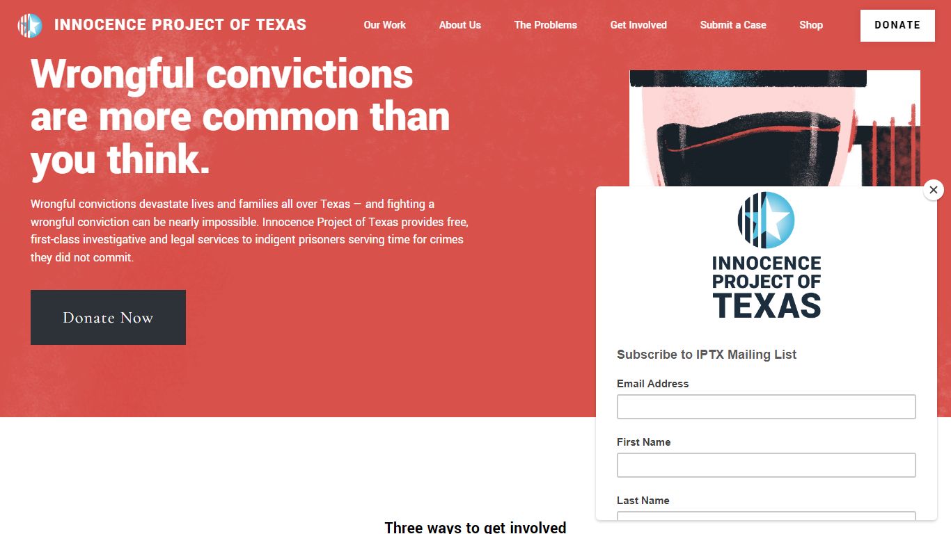 Innocence Texas - The Innocence Project of Texas